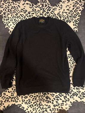 J. Crew Men's Cashmere sweater black